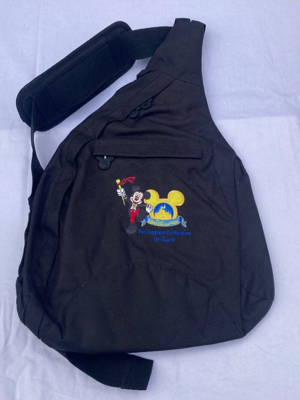 Walt Disney World Sling Backpack The Happiest Celebration On Earth Adult Or Kids